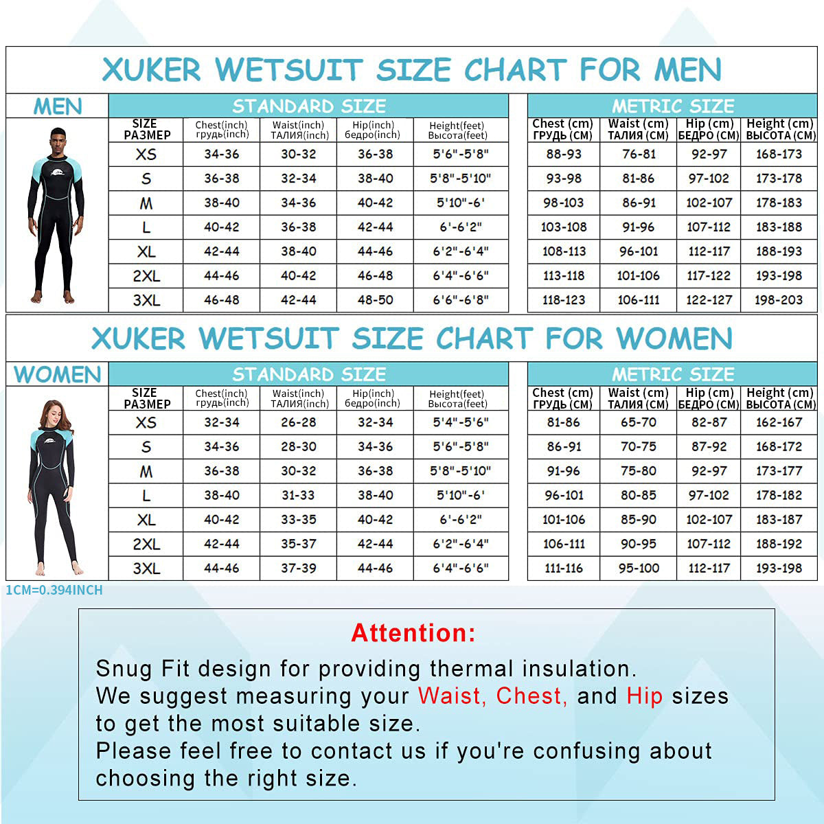 Stylish neoprene wetsuit for diving, swimming, and surfing