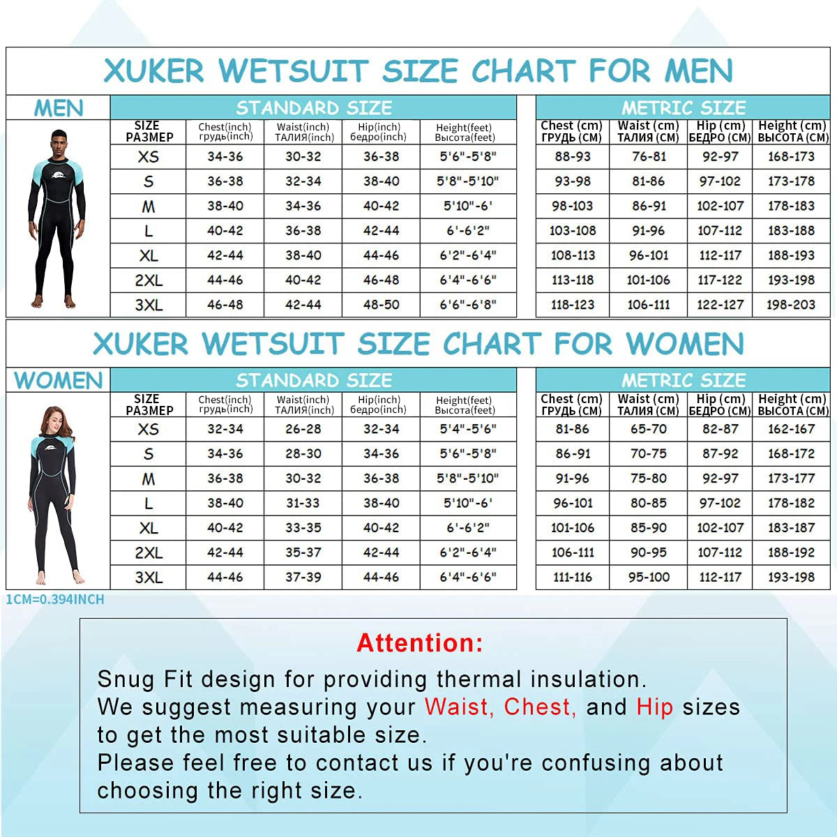 Stylish neoprene wetsuit for diving, swimming, and surfing