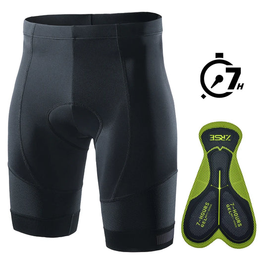 UV-protective and gel-cushioned cycling shorts for long rides