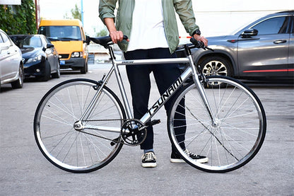 Speed Bike With Aluminum Frame featuring a 700C wheel