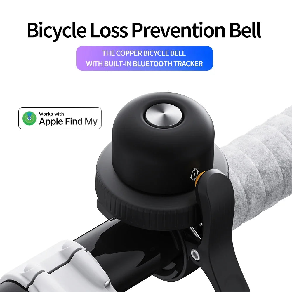 Anti-theft GPS bike tracker disguised as an ordinary bell