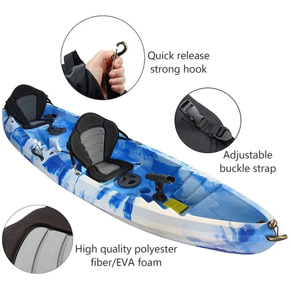 Ergonomic Padded Kayak Seat