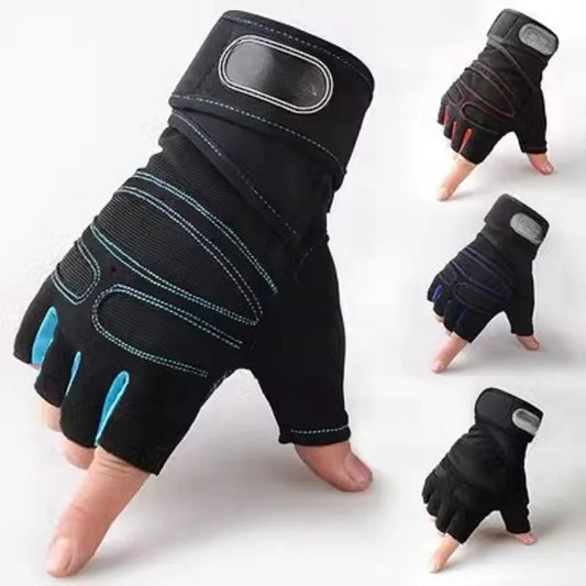 Sports fitness non-slip breathable half-finger