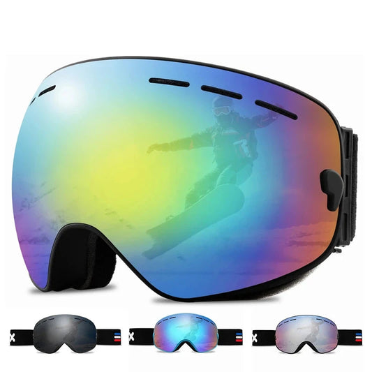 Anti-Fog Ski Goggles with a sleek design