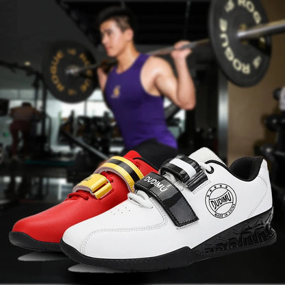 Unisex gym shoes with premium leather