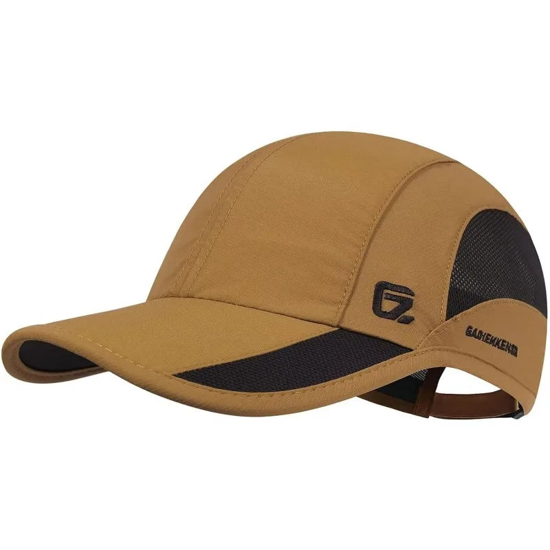 Adjustable sports cap offering sun protection