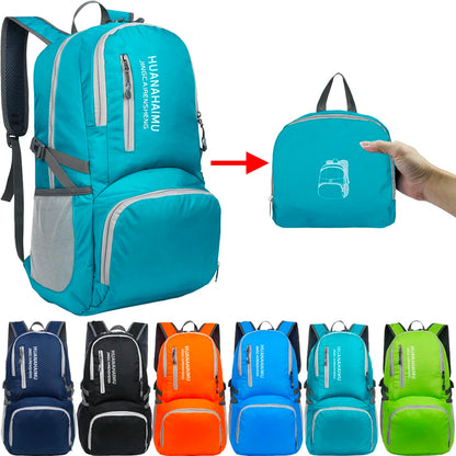 Unisex Foldable Hiking Backpack