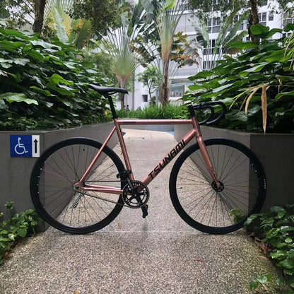 Speed Bike With Aluminum Frame featuring a 700C wheel