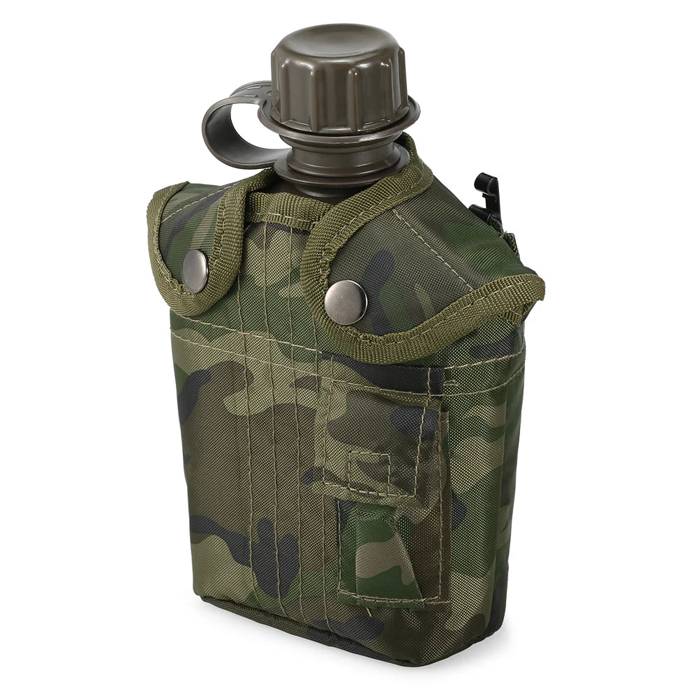 Outdoor Military Canteen Bottle 1L - Sport Amateur