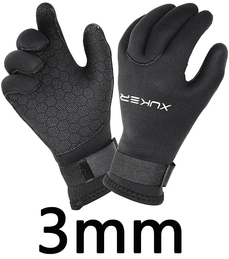 Pair of waterproof kayak gloves