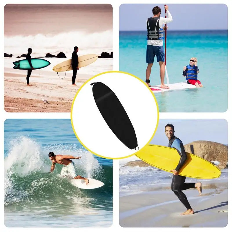 Lightweight and foldable surfboard cover