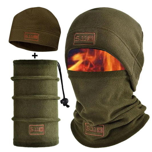 Featuring a snug fit and warm materials