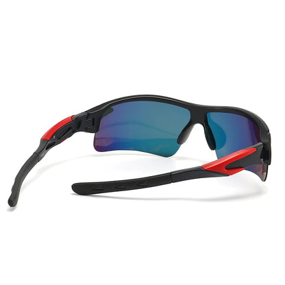 Cycling and running sunglasses in vibrant colors