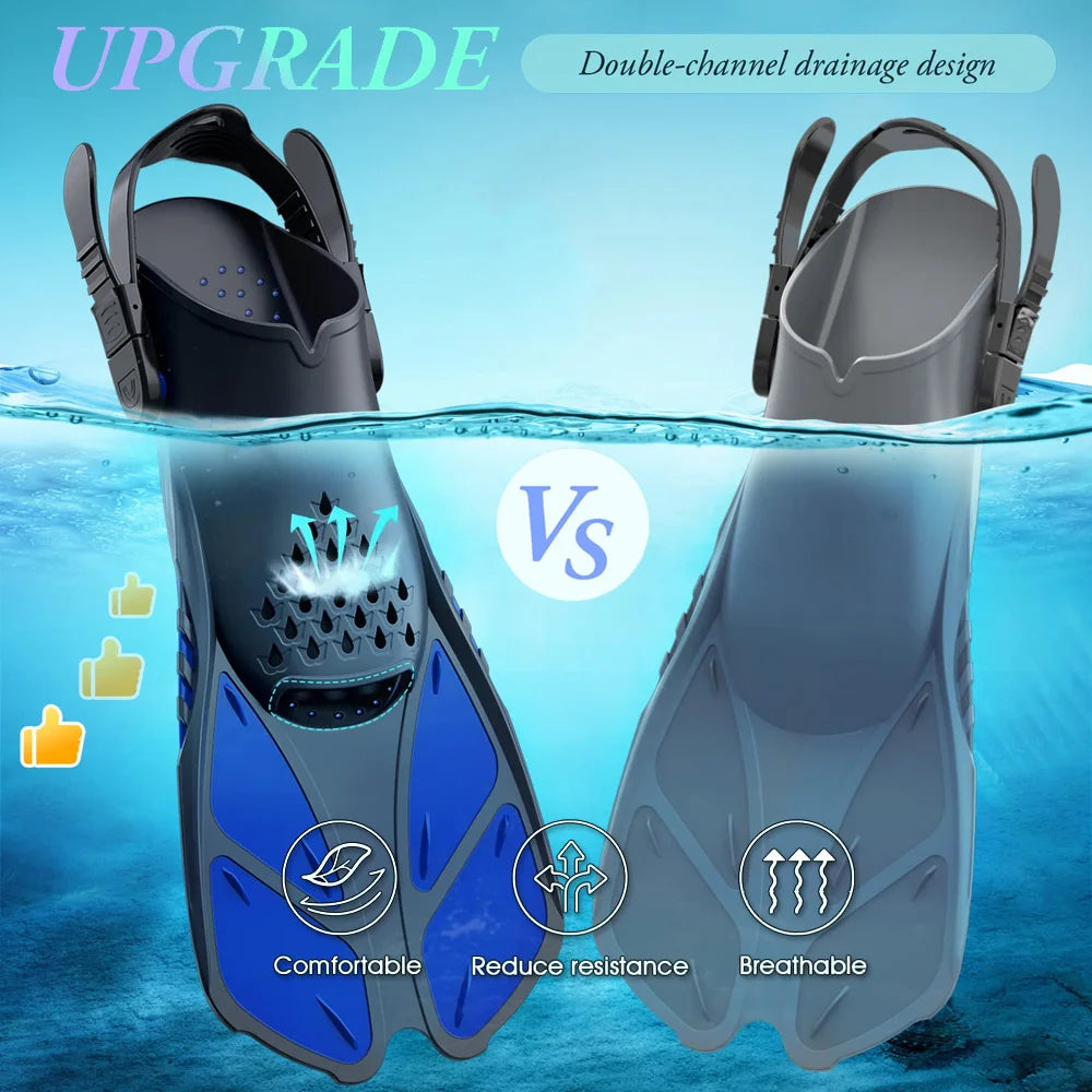 Durable And Lightweight Diving Fins