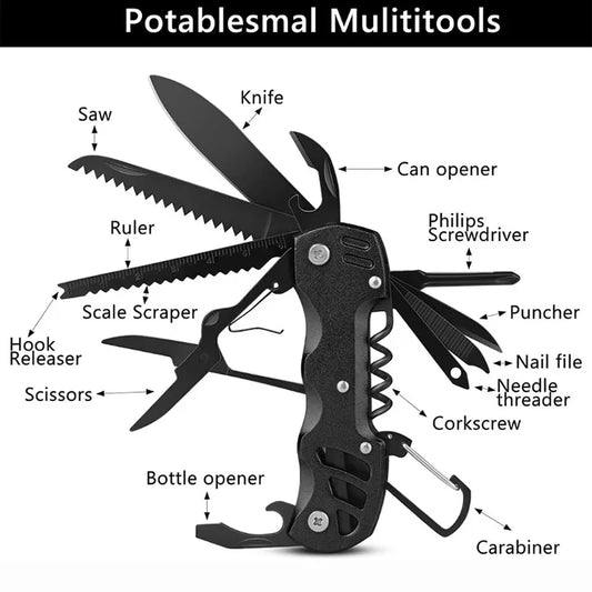 Durable Pocket Multi-Tool Knife