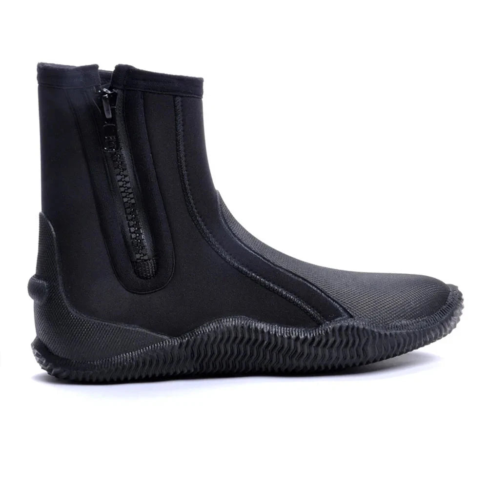 Neoprene Diving Boots With Non-Slip Soles