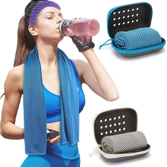 Lightweight and portable sports towel for gym, yoga