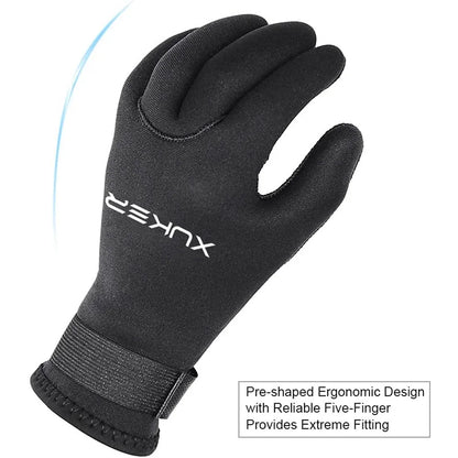 Pair of waterproof kayak gloves