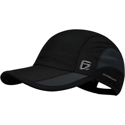 Adjustable sports cap offering sun protection