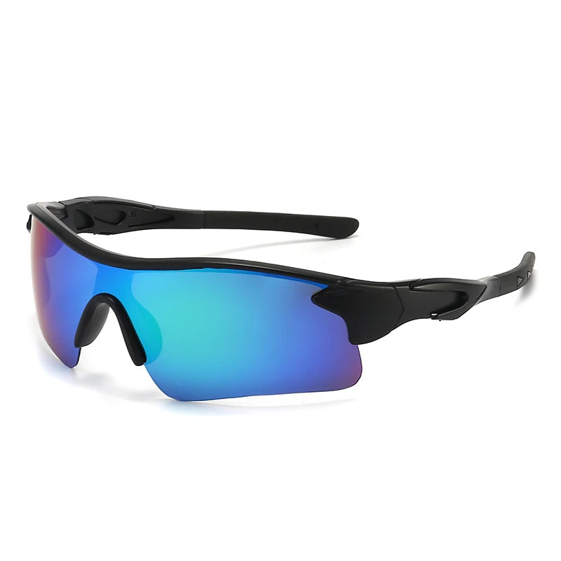 Cycling and running sunglasses in vibrant colors