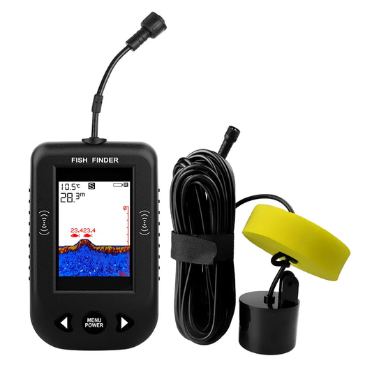 Portable Fish Finder Sonar Showcasing