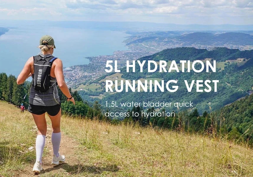 Breathable hydration vest with multiple pockets