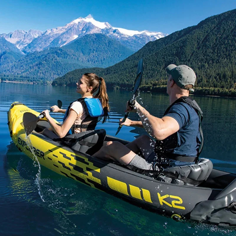 Portable Two-Person Inflatable Kayak